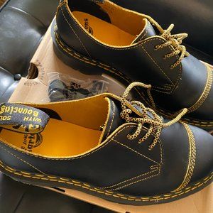 Dr. Martens 1461 BEX Capped Dbl Stitched Low Shoes USL 11
